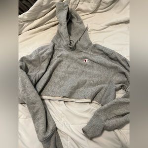 Champion cropped hoodie XS